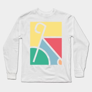 Cyclist by art Long Sleeve T-Shirt